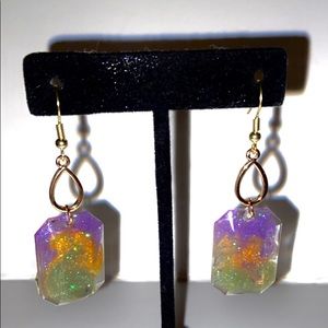 Mardi Gras Earrings
